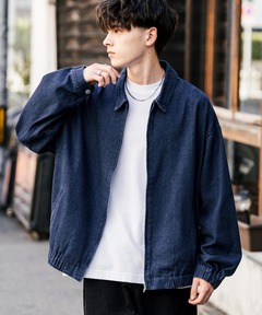 セール】SANMONT / サンモント シルクデニム スイングトップ（デニム