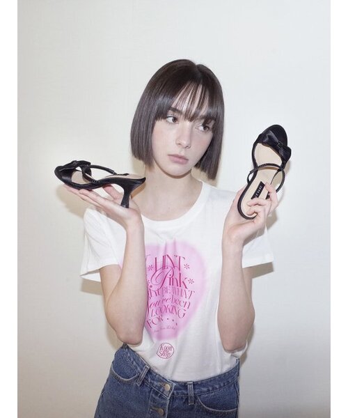 LEVASE（ルバズ）の「e.g) ria spangle sandal-black 6cm（サンダル・レディース・その他・38/39/35/36/37/36.5/37.5/35.5/38.5）」の3枚目の写真