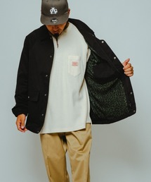 ability（アビリティ）の「BIG MIKE ビックマイク/ 26春夏新作 裏地レオパード柄 デザインメッシュ コーチジャケット //// 102616500（ブルゾン）」