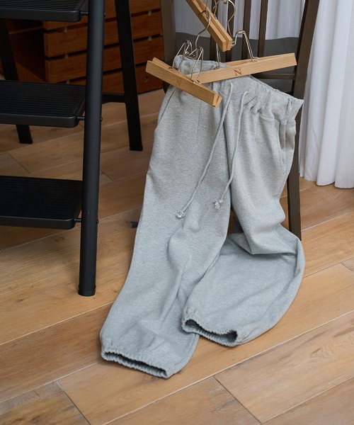 RNA-N(アールエヌエーエヌ)の「R4424 スラブスムースジョガーパンツ(その他パンツ・レディース・杢グレー/キナリ/ミント・FREE)」の18枚目の写真
