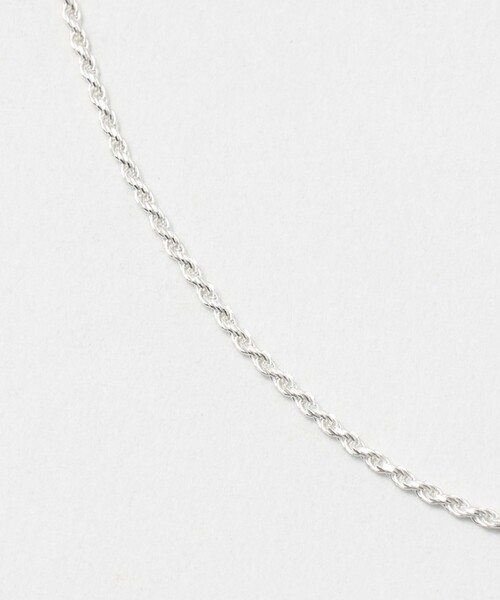 XOLO（ショロ）の「＜XOLO＞タイニー フレンチ ロープ ネックレス（ネックレス・メンズ・シルバー・FREE）」の2枚目の写真