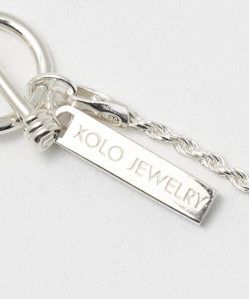 XOLO（ショロ）の「＜XOLO＞タイニー フレンチ ロープ ネックレス（ネックレス・メンズ・シルバー・FREE）」の4枚目の写真