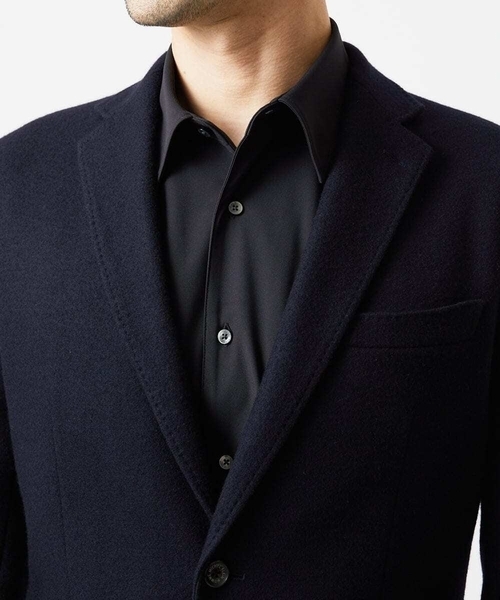 MICHEL KLEIN HOMME   （ミッシェルクランオム）の「ウールテーラードジャケット（テーラードジャケット・メンズ・グレー/ネイビー・MEDIUM/LARGE/X-LARGE）」の13枚目の写真