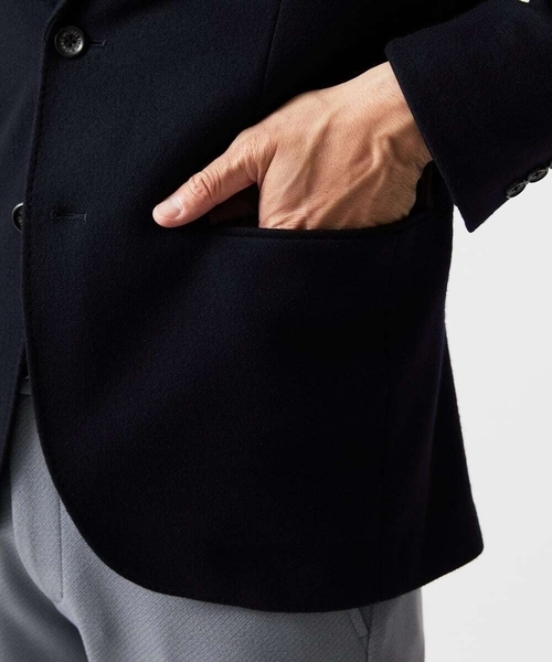 MICHEL KLEIN HOMME   （ミッシェルクランオム）の「ウールテーラードジャケット（テーラードジャケット・メンズ・グレー/ネイビー・MEDIUM/LARGE/X-LARGE）」の10枚目の写真