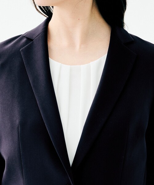 UNTITLED（アンタイトル）の「【通年活躍/洗えるスーツ】テーラード