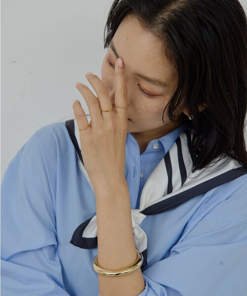 GALLARDAGALANTE（ガリャルダガランテ）の「【SACHIKOコラボ】トリオリング（リング・レディース・シルバー/ゴールド・FREE）」の12枚目の写真