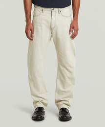 G-STAR | CONTOR 3D REGULAR JEANS/ヴィンテージライク立体裁断レギュラーストレートジーンズ(デニムパンツ)