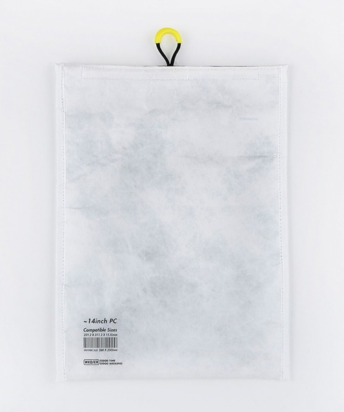 WEEKEND(ER)（ウィークエンダー）の「【WEEKEND(ER)/ウィークエンダー】TYPC CASE BASIC/ティーワイピーシーケースベーシック/ユニセックス/【WEB限定】（バックパック/リュック・メンズ・ホワイト/ベージュ/ブラック・フリー）」の8枚目の写真
