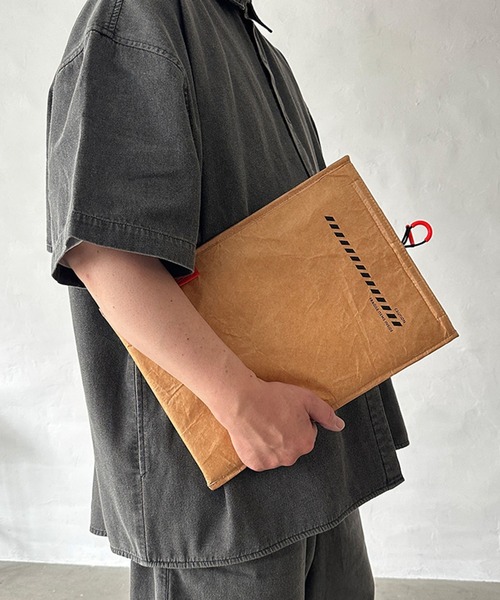 WEEKEND(ER)（ウィークエンダー）の「【WEEKEND(ER)/ウィークエンダー】TYPC CASE BASIC/ティーワイピーシーケースベーシック/ユニセックス/【WEB限定】（バックパック/リュック・メンズ・ホワイト/ベージュ/ブラック・フリー）」の19枚目の写真