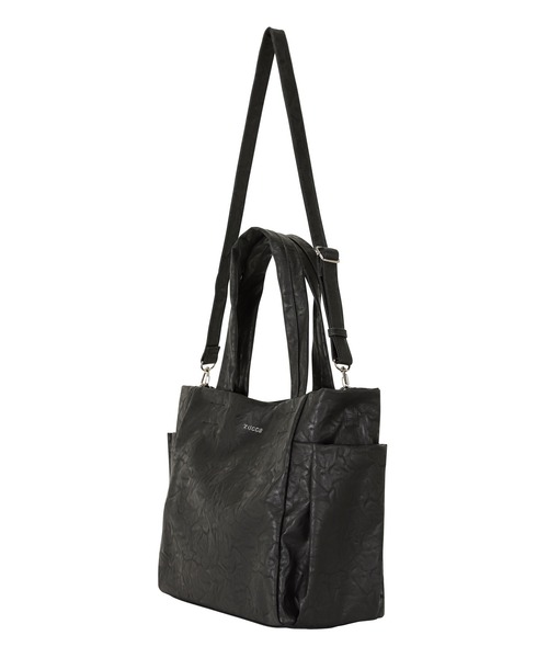 ZUCCa(ズッカ)の「EMBOSSバッグ / バッグ(ショルダーバッグ・レディース・シルバー/ブラック・FREE)」の8枚目の写真