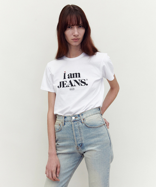 M.M.M(KR)(エムエムエム)の「IAMJEANS クラシックハートロゴTシャツ(Tシャツ/カットソー・レディース・その他・FREE)」の1枚目の写真