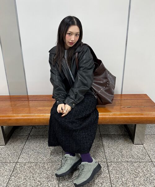HUMTTO(ハムト)の「共用レースアップトレッキングシューズマウEVT(その他シューズ・レディース・アイボリー/ミント/チョコ・23cm/23.5cm/24cm/24.5cm/25cm/25.5cm/26cm/26.5cm/27cm/27.5cm)」の10枚目の写真
