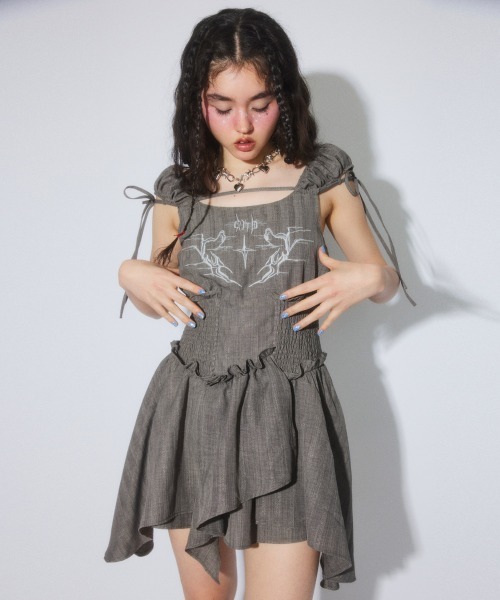 Candy Stripper（キャンディストリッパー）の「♡ BARBED WIRE チェーン（ベルト・レディース・シルバー・FREE）」の5枚目の写真