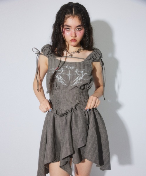 Candy Stripper（キャンディストリッパー）の「♡ BARBED WIRE チェーン（ベルト・レディース・シルバー・FREE）」の6枚目の写真