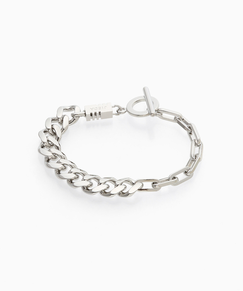 Jieda(ジエダ)の「JIEDA / ジエダ SWITCHING BRACELET-A(ブレスレット・メンズ・シルバー・FREE)」の1枚目の写真