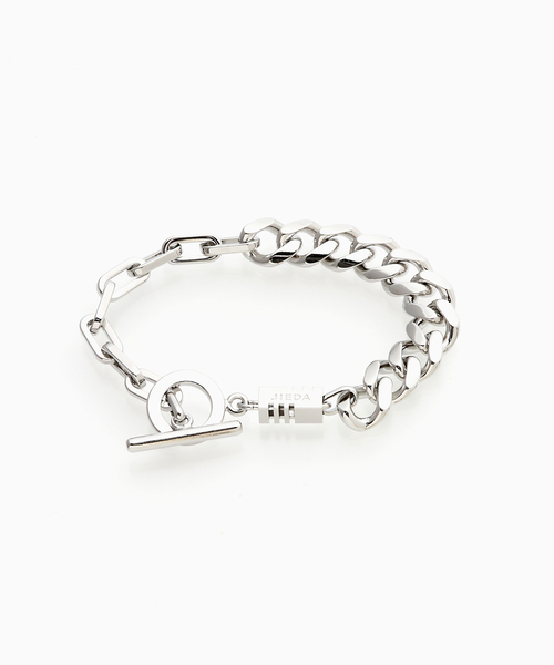 Jieda(ジエダ)の「JIEDA / ジエダ SWITCHING BRACELET-A(ブレスレット・メンズ・シルバー・FREE)」の2枚目の写真