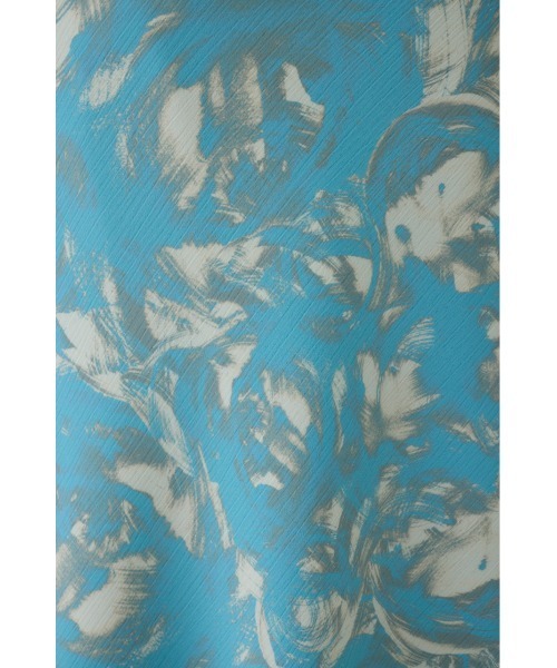 RIM.ARK(リムアーク)の「Air turbulence painting skirt エアタービュランス ペインティングスカート(スカート・レディース・ライトブルー/ネイビー・38/36)」の5枚目の写真