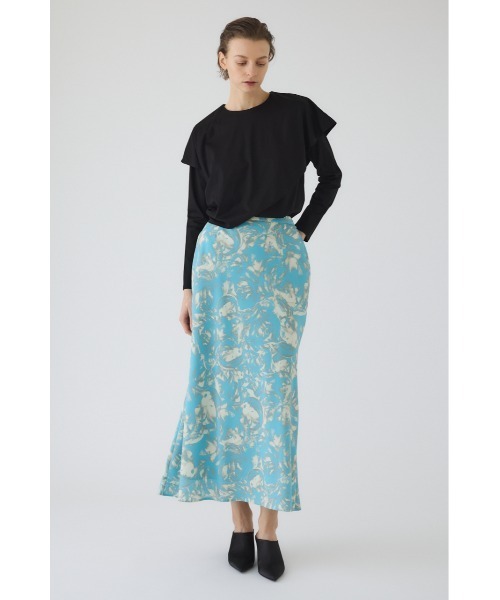 RIM.ARK(リムアーク)の「Air turbulence painting skirt エアタービュランス ペインティングスカート(スカート・レディース・ライトブルー/ネイビー・38/36)」の7枚目の写真