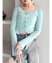 dazzlin | カーデカスケードトップス(ニット/セーター)