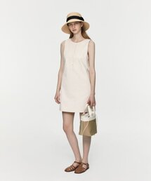 depound（デパウンド）の「サマー スリーブ ドレス [クリーム]（ワンピース）」
