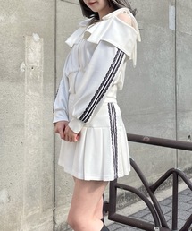 one way（ワンウェイ）の「リボンオフショルセットアップ（セットアップ）」