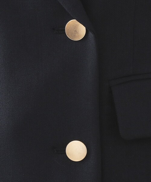 OPAQUE.CLIP(オペークドットクリップ)の「金ボタンダブルブレストテーラードジャケット/セットアップ対応【洗える】《S~LL》(テーラードジャケット・レディース・ネイビー/ライトベージュ・38/40/36/42)」の10枚目の写真