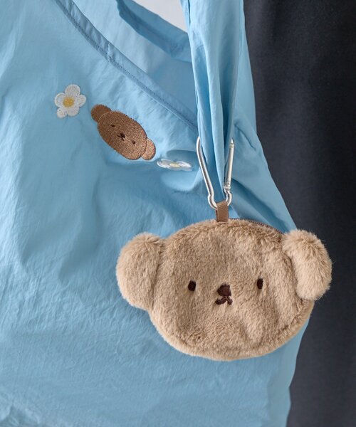 BIRTHDAY BAR（バースデイバー）の「【MIFFYミッフィー】BRUNA COMPACT ポーチ付きショッピングバッグ（エコバッグ/サブバッグ・レディース・ブラウン/ホワイト/ブラウン系その他・0）」の4枚目の写真