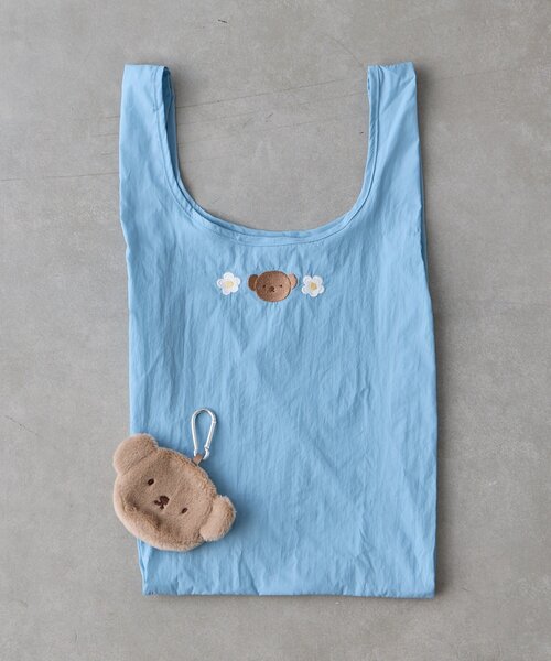 BIRTHDAY BAR（バースデイバー）の「【MIFFYミッフィー】BRUNA COMPACT ポーチ付きショッピングバッグ（エコバッグ/サブバッグ・レディース・ブラウン/ホワイト/ブラウン系その他・0）」の5枚目の写真