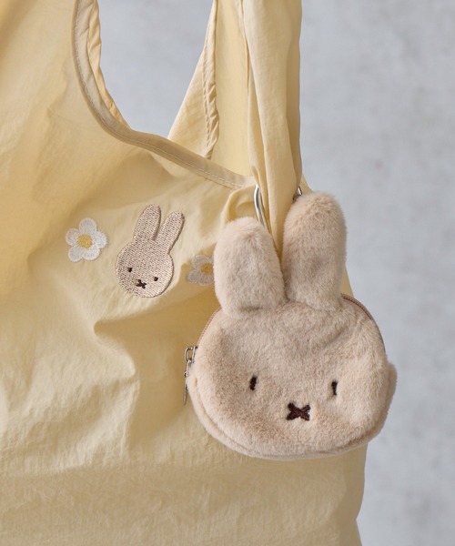 BIRTHDAY BAR（バースデイバー）の「【MIFFYミッフィー】BRUNA COMPACT ポーチ付きショッピングバッグ（エコバッグ/サブバッグ・レディース・ブラウン/ホワイト/ブラウン系その他・0）」の14枚目の写真