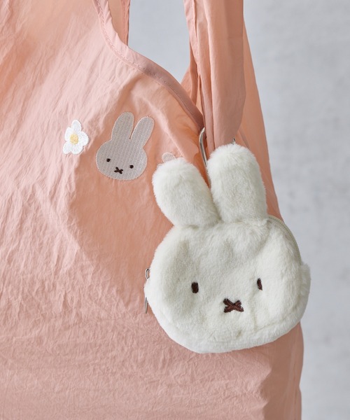 BIRTHDAY BAR（バースデイバー）の「【MIFFYミッフィー】BRUNA COMPACT ポーチ付きショッピングバッグ（エコバッグ/サブバッグ・レディース・ブラウン/ホワイト/ブラウン系その他・0）」の9枚目の写真