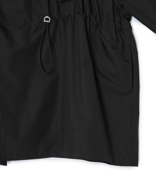 ADAM ET ROPE'(アダムエロペ)の「【WEB限定】・【サステナブル】スタンドカラーハーフモッズコート(モッズコート・レディース・ブラック/オフホワイト/ブラウン系その他・FREE)」の7枚目の写真