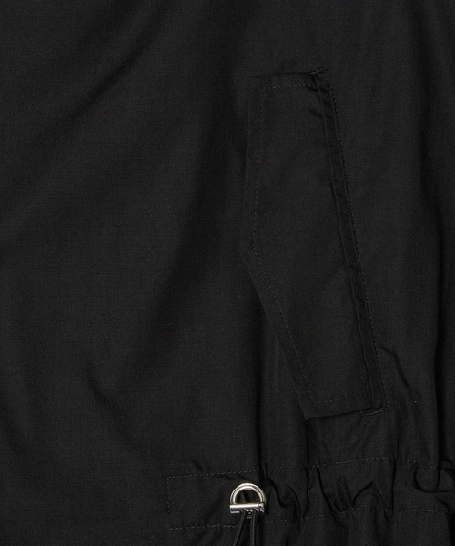 ADAM ET ROPE'(アダムエロペ)の「【WEB限定】・【サステナブル】スタンドカラーハーフモッズコート(モッズコート・レディース・ブラック/オフホワイト/ブラウン系その他・FREE)」の8枚目の写真