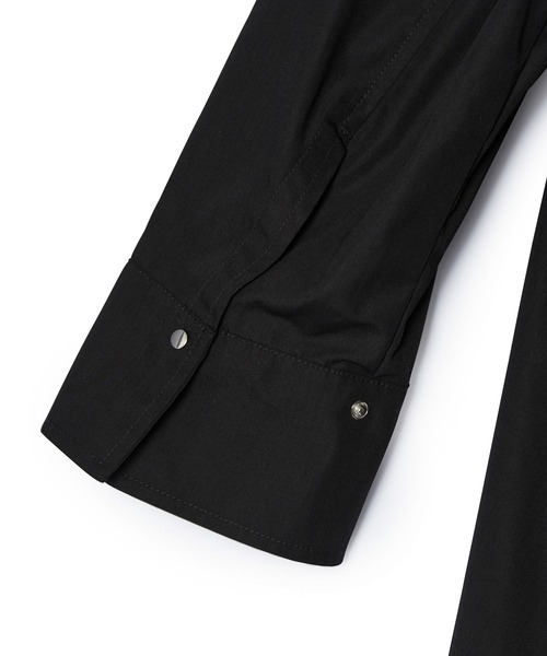 ADAM ET ROPE'(アダムエロペ)の「【WEB限定】・【サステナブル】スタンドカラーハーフモッズコート(モッズコート・レディース・ブラック/オフホワイト/ブラウン系その他・FREE)」の12枚目の写真