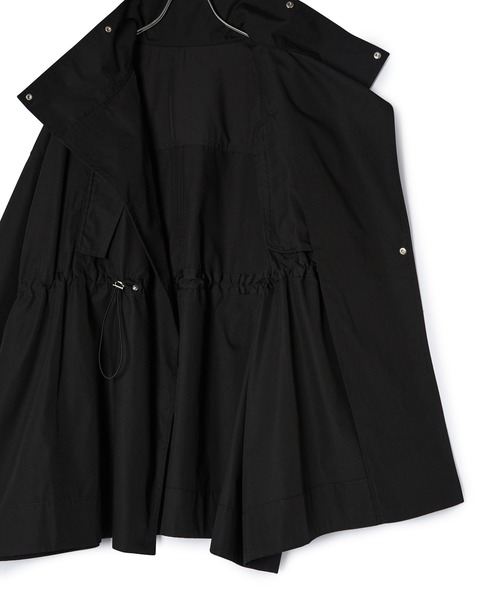 ADAM ET ROPE'(アダムエロペ)の「【WEB限定】・【サステナブル】スタンドカラーハーフモッズコート(モッズコート・レディース・ブラック/オフホワイト/ブラウン系その他・FREE)」の13枚目の写真