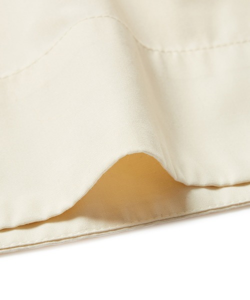 ADAM ET ROPE'(アダムエロペ)の「【WEB限定】・【サステナブル】スタンドカラーハーフモッズコート(モッズコート・レディース・ブラック/オフホワイト/ブラウン系その他・FREE)」の15枚目の写真