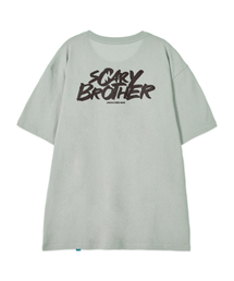 [エピスタジオXスキャリーブラザーSERIES 2]コットンルーズフィット半袖Tシャツ_ダースティミント