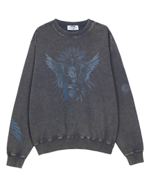 FDR（エフディーアール）の「Pigment Washed San Chris Crewneck Slate Gray（スウェット）」