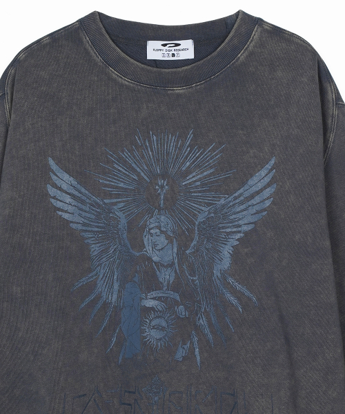 FDR（エフディーアール）の「Pigment Washed San Chris Crewneck Slate Gray（スウェット・メンズ・その他・S/M）」の3枚目の写真