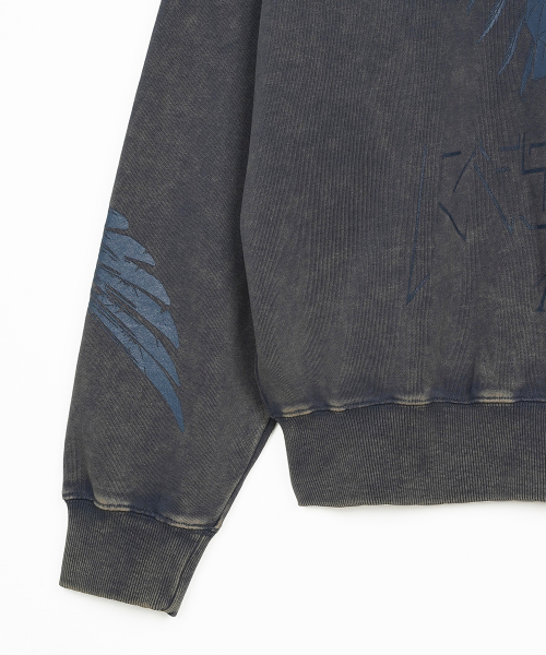 FDR（エフディーアール）の「Pigment Washed San Chris Crewneck Slate Gray（スウェット・メンズ・その他・S/M）」の5枚目の写真