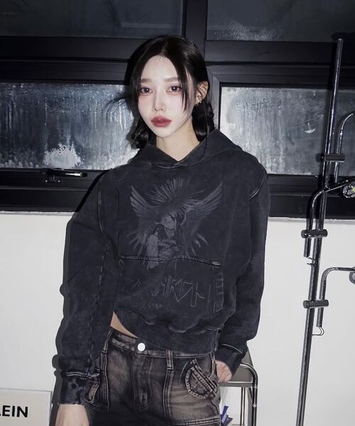 FDR（エフディーアール）の「Pigment Washed San Chris Crewneck Slate Gray（スウェット・メンズ・その他・S/M）」の7枚目の写真