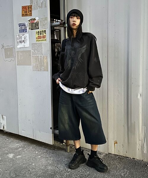 FDR（エフディーアール）の「Pigment Washed San Chris Crewneck Slate Gray（スウェット・メンズ・その他・S/M）」の13枚目の写真