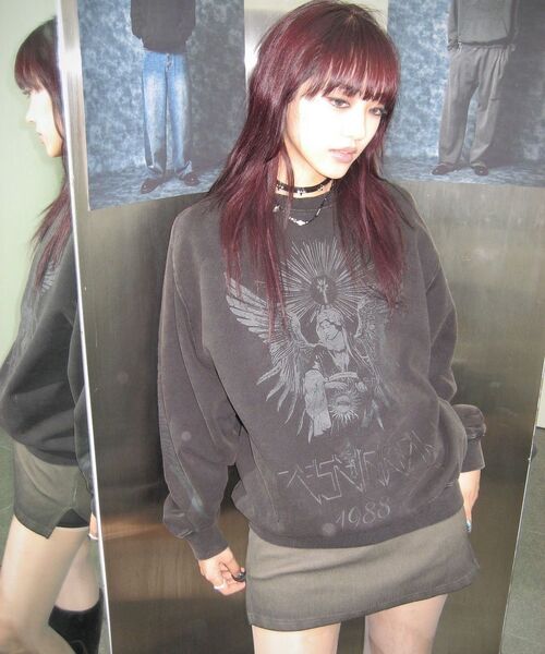 FDR（エフディーアール）の「Pigment Washed San Chris Crewneck Slate Gray（スウェット・メンズ・その他・S/M）」の14枚目の写真