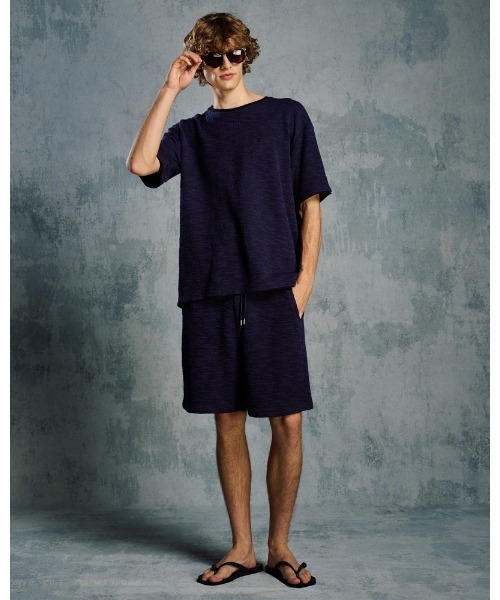 wjk（ダヴルジェイケイ）の「knit jacquard relax shorts（その他パンツ・メンズ・ブラック/ネイビー・SMALL/MEDIUM/LARGE/X-LARGE）」の16枚目の写真