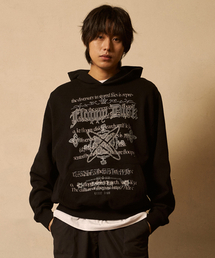 FDR（エフディーアール）の「Pattern arrangemet Hoodie Black（パーカー）」