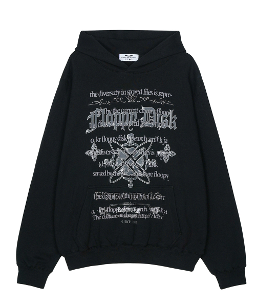FDR(エフディーアール)の「Pattern arrangemet Hoodie Black(パーカー・メンズ・その他・MEDIUM/LARGE/SMALL)」の8枚目の写真