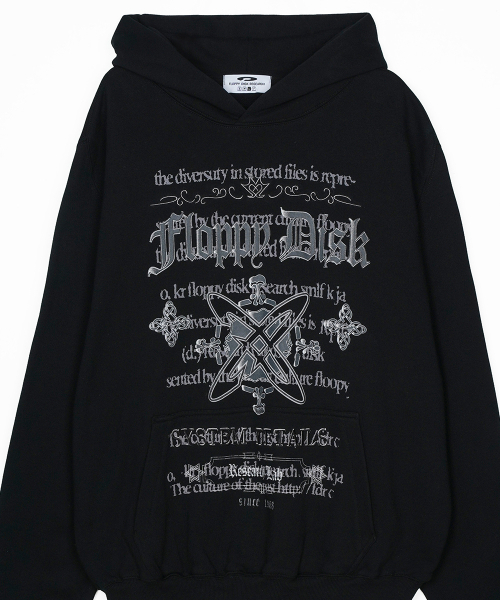 FDR(エフディーアール)の「Pattern arrangemet Hoodie Black(パーカー・メンズ・その他・MEDIUM/LARGE/SMALL)」の11枚目の写真