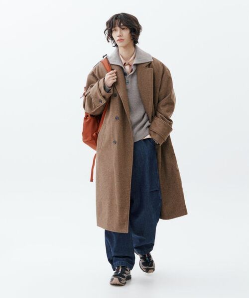 MIDSUN(ミッドサン)の「Wool High Neck Knit-Grey(ニット/セーター・レディース・グレー・3/M/L)」の7枚目の写真