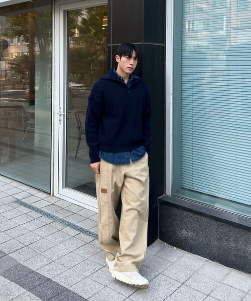 MIDSUN(ミッドサン)の「Wool High Neck Knit-Grey(ニット/セーター・レディース・グレー・3/M/L)」の9枚目の写真