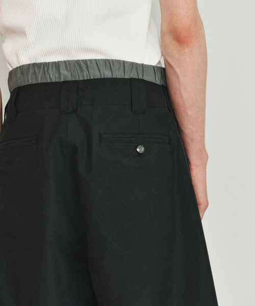 HEUTE(ホイテ)の「COLE BERMUDA SHORTS (BLACK)(その他パンツ・メンズ・ブラック・M/L)」の8枚目の写真