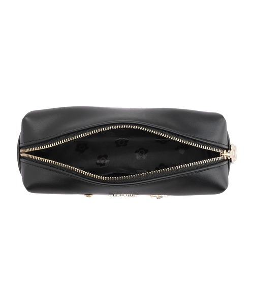 MARY QUANT（マリークワント）の「メタルビジュー スクエアペンケース（ステーショナリー・レディース・ブラック/ベージュ・FREE）」の3枚目の写真